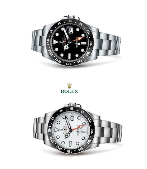 rolex met lichtgevende wijzers|Explorer II .